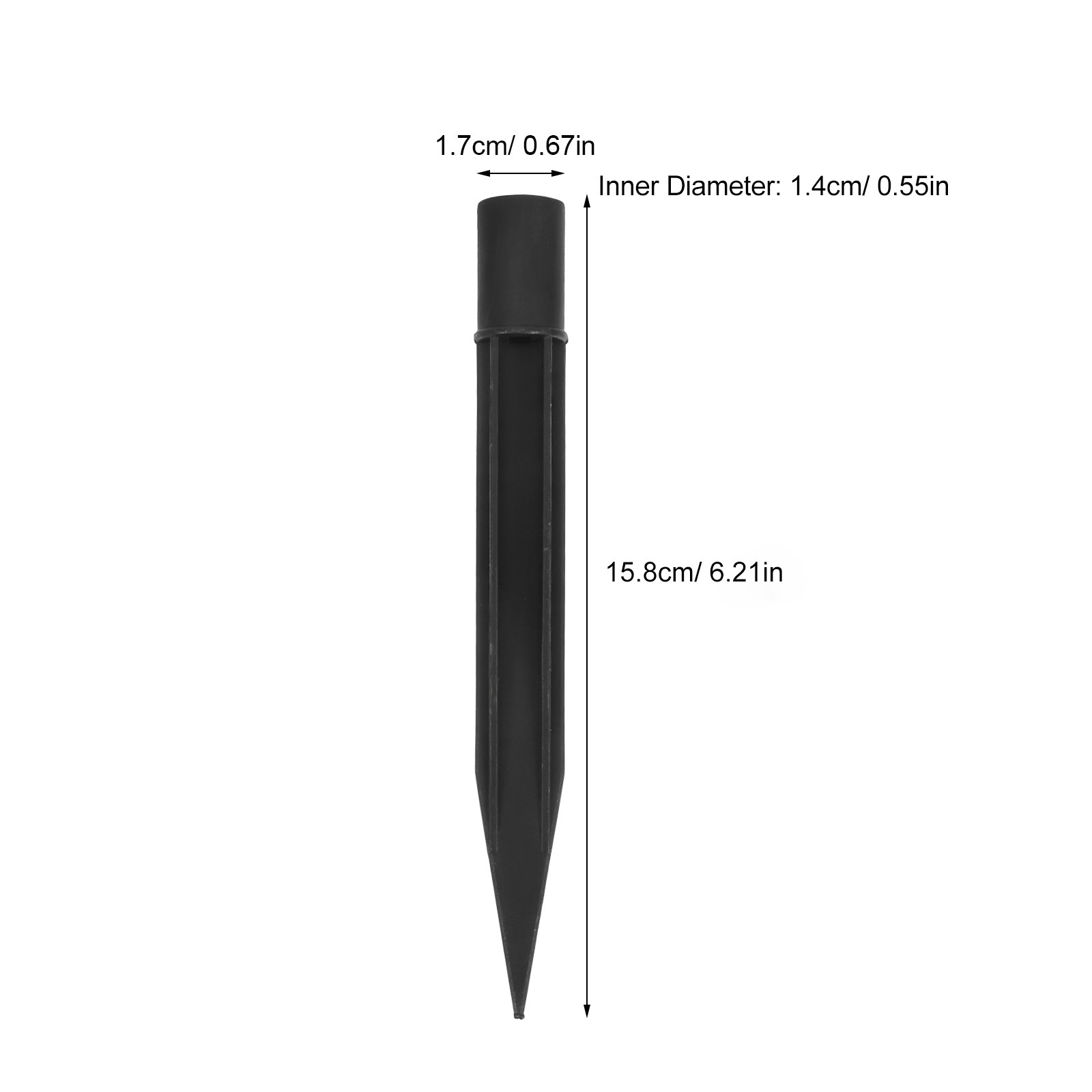 8Pcs Plastic Ground Stakes for - огляд і ціна Outdoor Power Stake